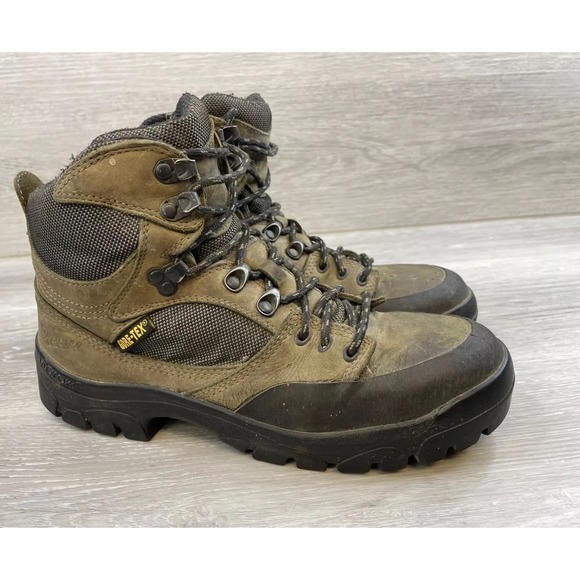 Danner‎ Polaris Men's Boots Brown Leather Steel Toe 8 Waterproof Work Safety